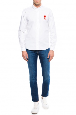Shirt with logo, zdjęcie 2 Shirt with logo od Ami Alexandre Mattiussi